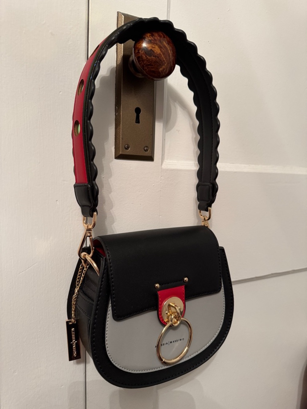 Alessia Massimo Multicolor Handbag